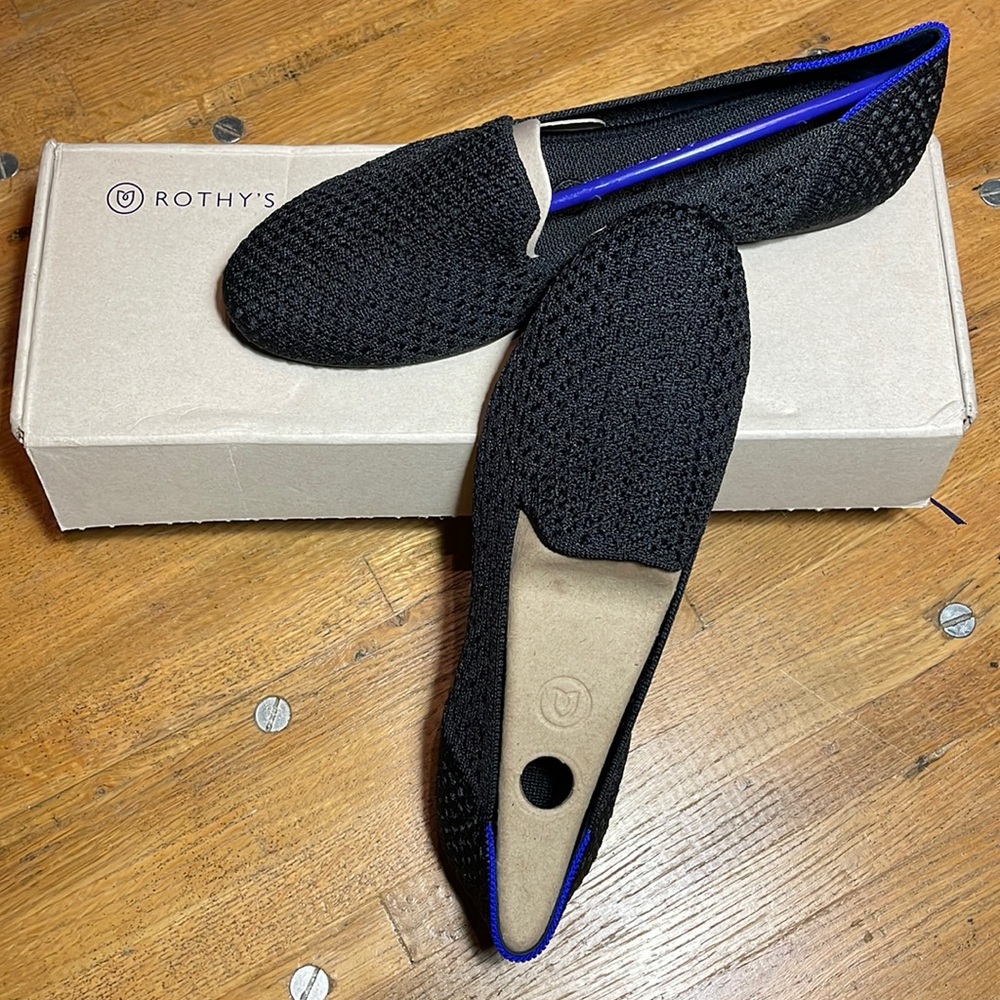 Rothy’s Women Black Honeycomb Loafer